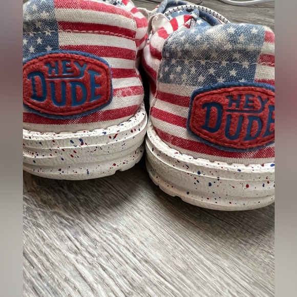 Hey Dude American shoes- W10 M8 - Picture 5 of 7